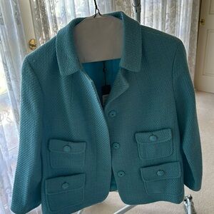Talbots blue coat/blazer